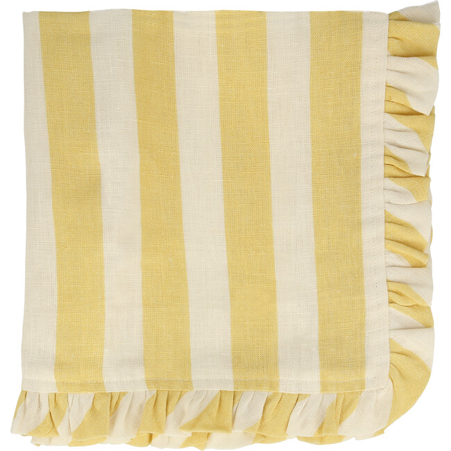 Stripe Ruffle Napkin Set, Multi - Tabletop - 7