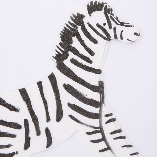 Safari Zebra Napkins - Tableware - 2