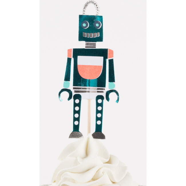 Robot Cupcake Kit - Party Accessories - 3