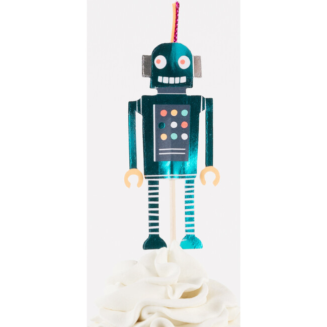 Robot Cupcake Kit - Party Accessories - 4