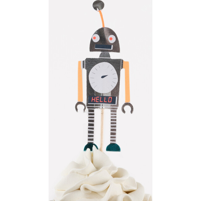 Robot Cupcake Kit - Party Accessories - 5