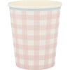 Set of 12 Gingham Cups, Multi - Drinkware - 4