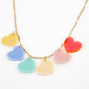 Rainbow Hearts Necklace - Necklaces - 4
