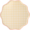 Set of 12 Gingham Dinner Plates, Multi - Tableware - 5