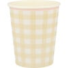 Set of 12 Gingham Cups, Multi - Drinkware - 7