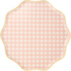 Set of 12 Gingham Dinner Plates, Multi - Tableware - 6