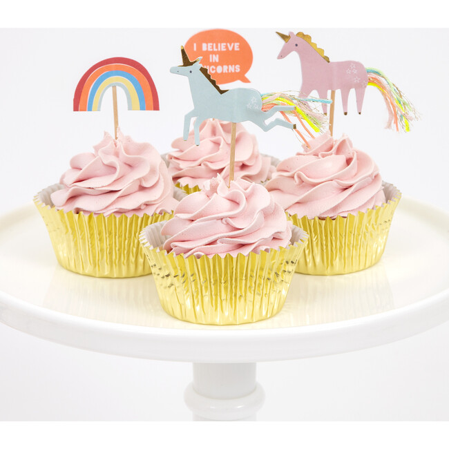 I Believe In Unicorns Cupcake Kit - Party Accessories - 2