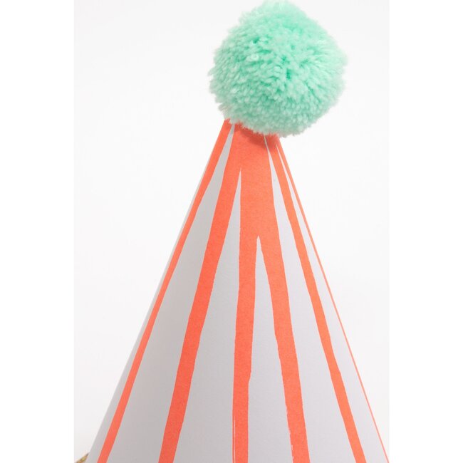 Pompom Party Hats - Party Accessories - 3