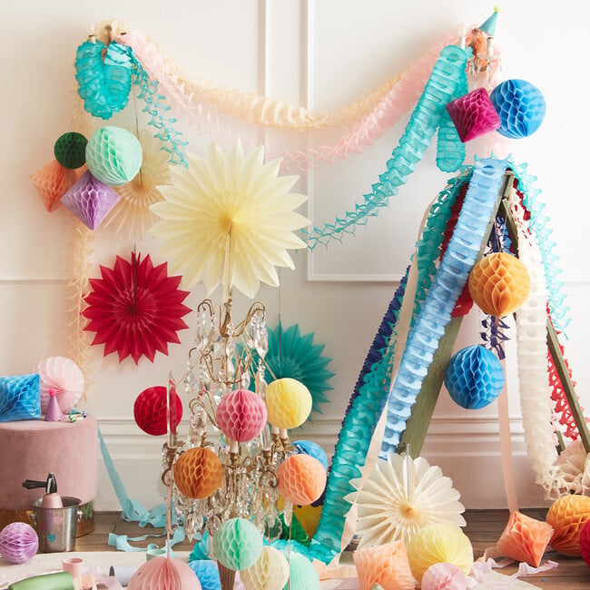 Pastel Honeycomb Decoration Kit - Party - 2