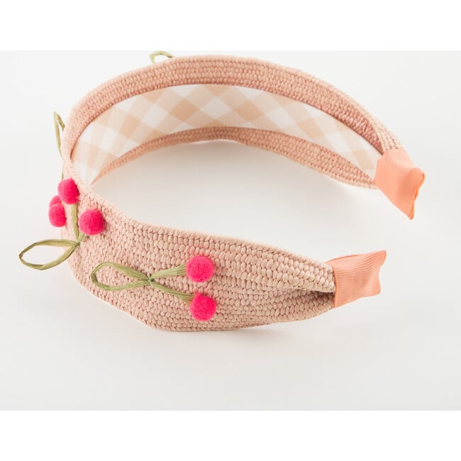 Raffia Cherry Headband - Hair Accessories - 3