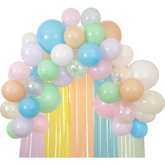 Pastel Balloon & Streamer Garland - Decorations - 3