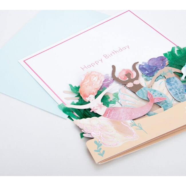 Mermaid Concertina Card - Paper Goods - 4