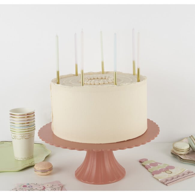 Ladurée Paris Gold Leaf Tapered Candles - Party - 3