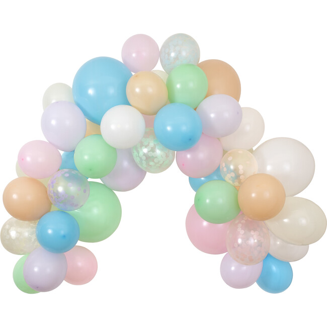 Pastel Balloon & Streamer Garland - Decorations - 4