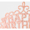 Happy Birthday Tiara, Pink - Hair Accessories - 4