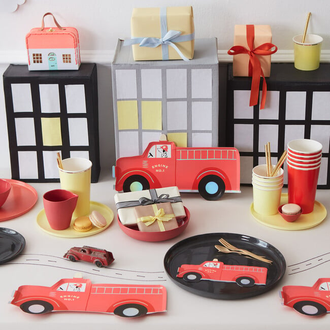 Fire Truck Napkins - Tableware - 2