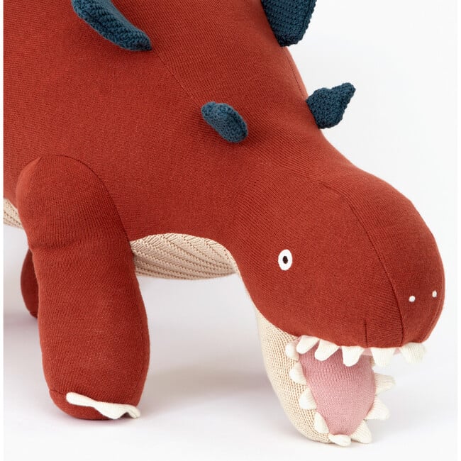 Large Stegosaurus Knit Toy - Plush - 5