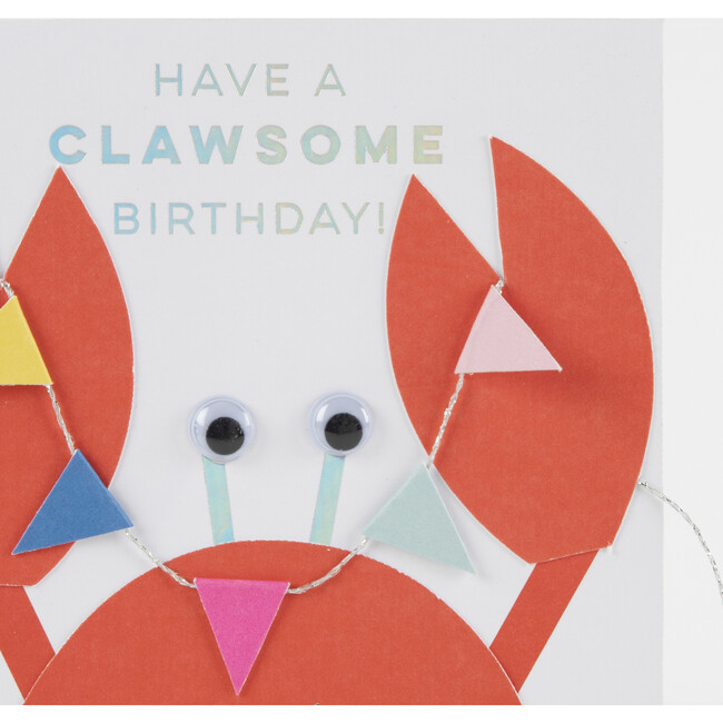 Crab with Bunting Birthday Card - Paper Goods - 3