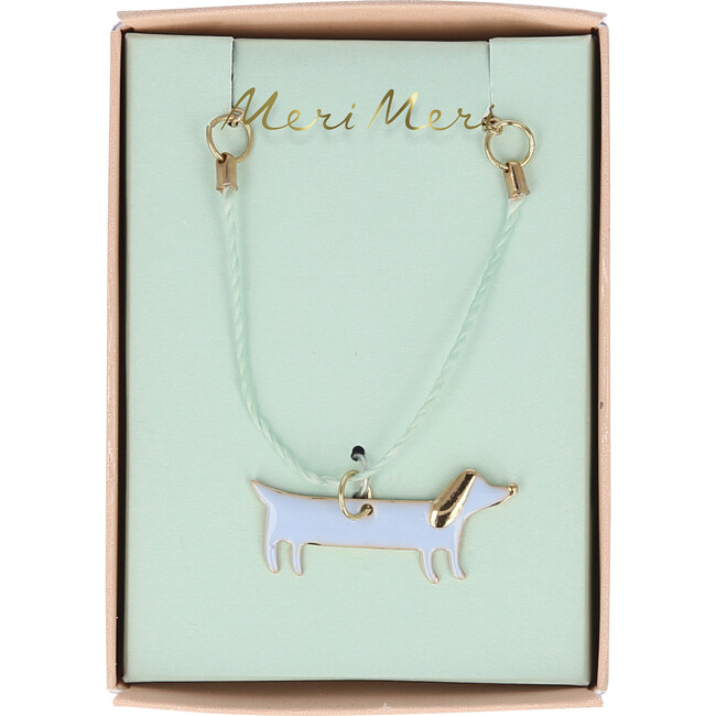 Enamel Sausage Dog Necklace - Necklaces - 4