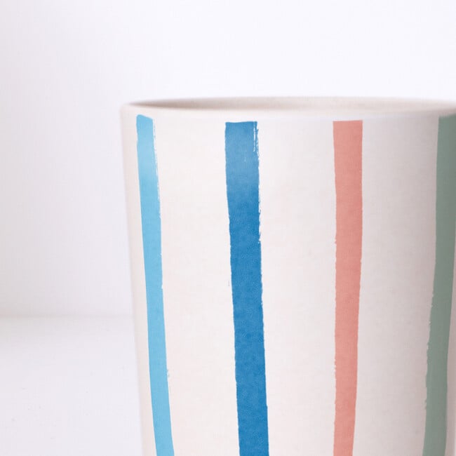 Bamboo Bright Stripe Cups - Drinkware - 3