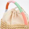 Happy Woven Straw Bag - Bags - 3