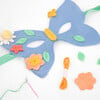 Flower Embroidery Butterfly Mask - Costume Accessories - 4