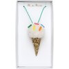 Ice Cream Pompom Necklace - Necklaces - 4 - thumbnail