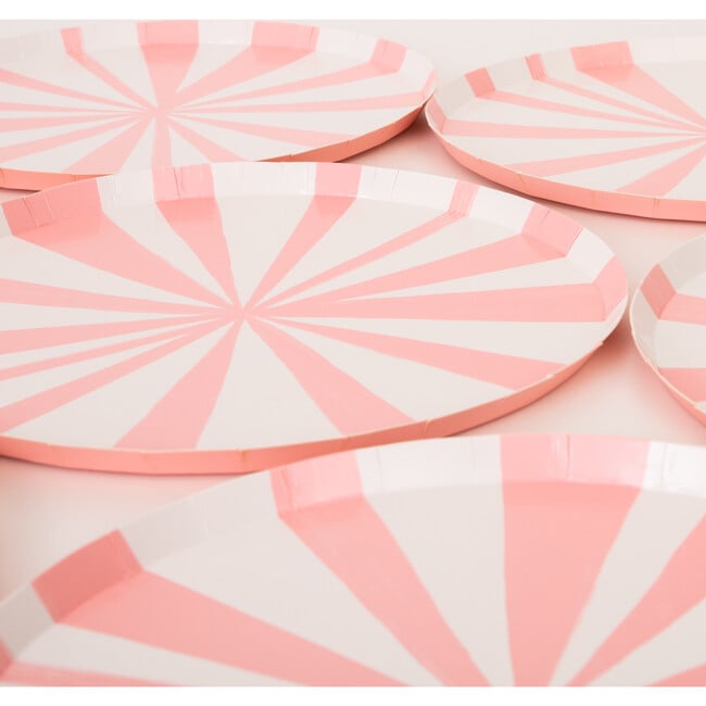 Pink Stripe Side Plates - Tableware - 3