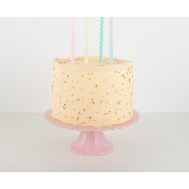 Pastel Wavy Candles - Party Accessories - 4