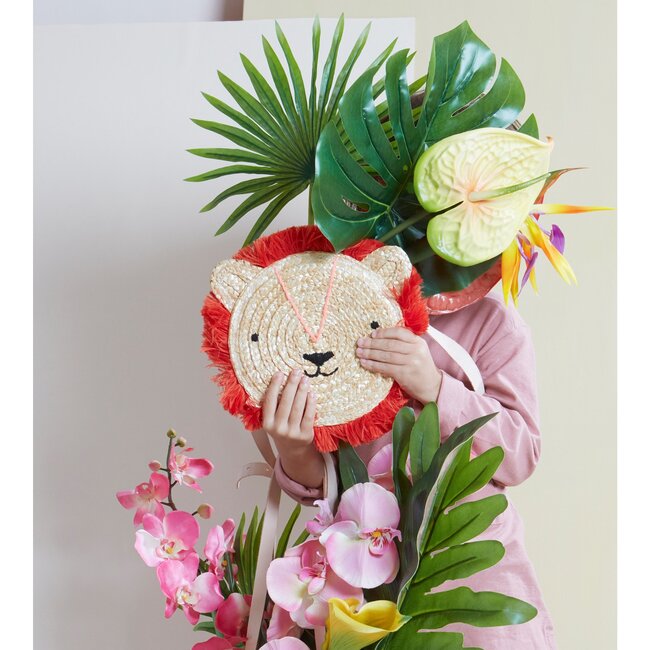 Woven Lion Bag - Bags - 6