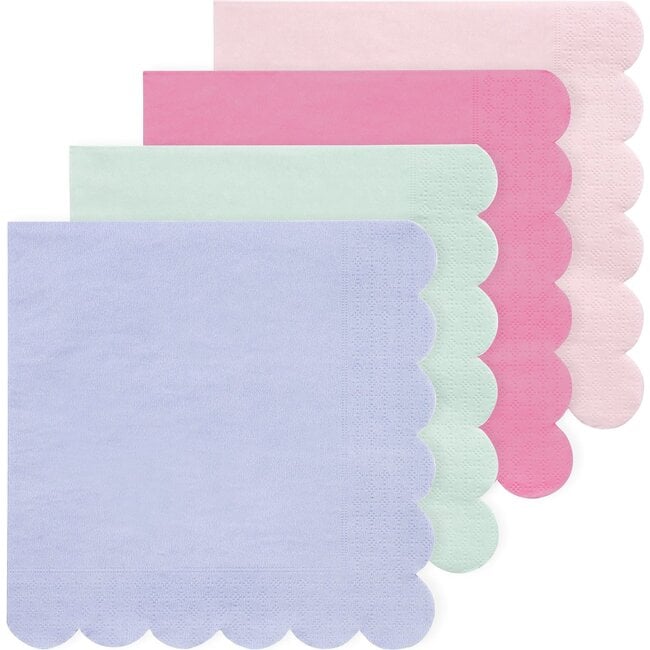 Mixed Simply Eco Napkins Small - Tableware - 6