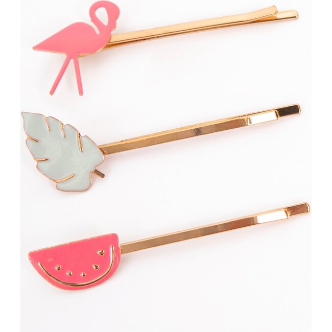 Tropical Enamel Hairclips - Hair Accessories - 3
