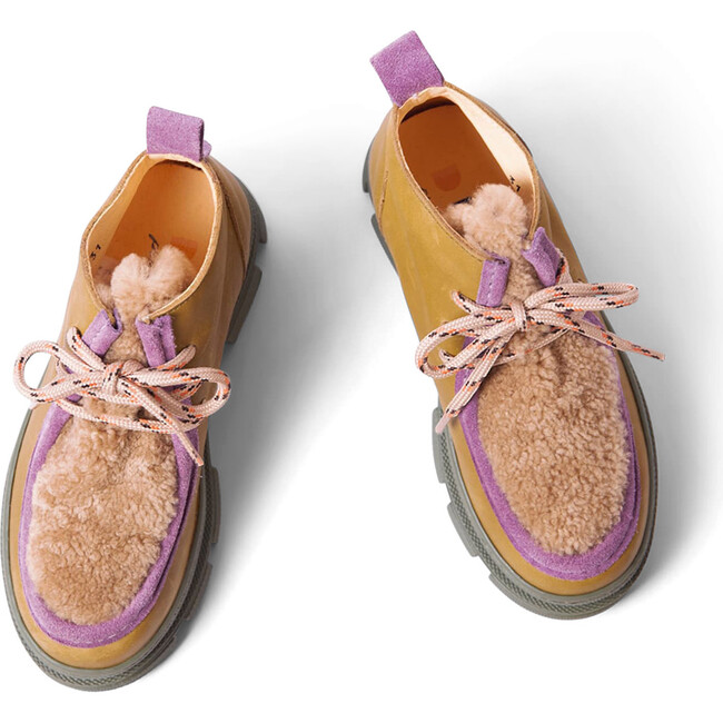 Wallabee, Beige & Olive - Boots - 3