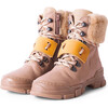 Chunky Boots, Dark Nude - Boots - 2