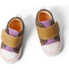 Strap Sneaker Booties, Khaki - Booties - 3 - thumbnail