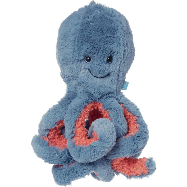 Manhattan Toy Dusty Blue Octopus 12" Ocean Sea Life Stuffed Animal Toy