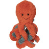 Manhattan Toy Coral Orange Octopus 12" Ocean Sea Life Stuffed Animal Toy - Plush - 1 - thumbnail