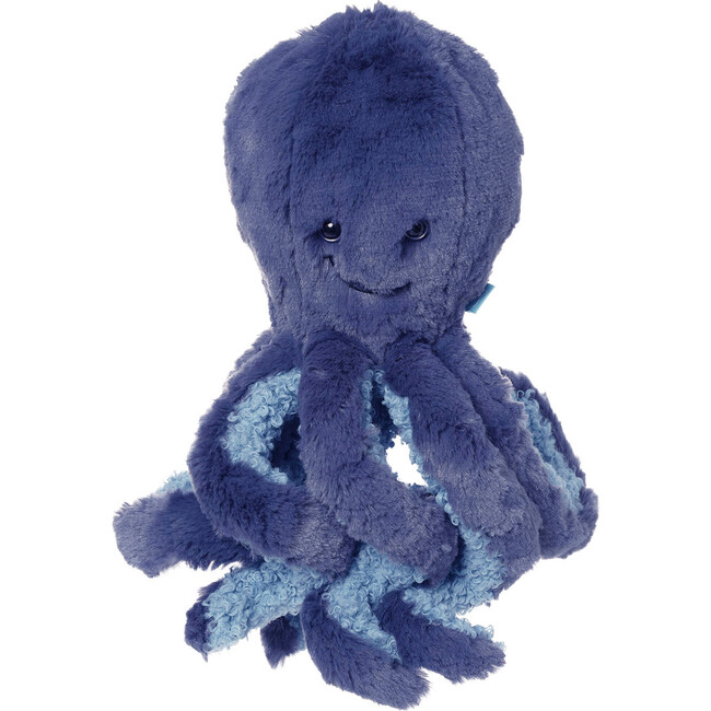 Manhattan Toy Navy Blue Octopus 12" Ocean Sea Life Stuffed Animal Toy