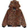 Lily Kids Leopard Coat - Fur & Faux Fur Coats - 1 - thumbnail