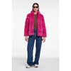 Women's Skylar Confetti Pink Faux Fur Coat - Fur & Faux Fur Coats - 2