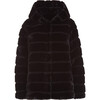 Women's Goldie Noir Faux Fur Coat - Faux Fur Coats - 1 - thumbnail