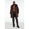 Women's Stella Espresso Faux Fur Coat - Fur & Faux Fur Coats - 2