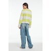 Women's Marcella Kiwi Stripe Re-Knit Sweater - Sweaters - 3
