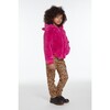 Lily Kids Confetti Pink Faux Fur Coat - Fur & Faux Fur Coats - 4 - thumbnail
