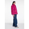 Women's Skylar Confetti Pink Faux Fur Coat - Fur & Faux Fur Coats - 4