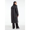 Women's Tilly Noir Vegan Leather Coat - Coats - 3