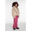 Milly Kids Latte Faux Fur Coat - Faux Fur Coats - 4