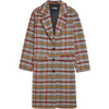 Women's Fallyn Rainbow Plaid Coat - Coats - 1 - thumbnail