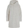 Women's Celina Ivory Faux Fur Coat - Fur & Faux Fur Coats - 1 - thumbnail