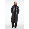 Women's Tilly Noir Vegan Leather Coat - Coats - 4